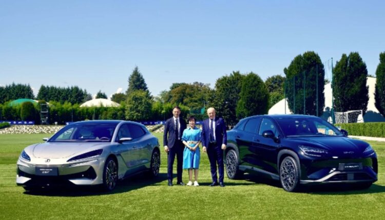 BYD substituirá Volvo em parceria com a Inter de Milão
