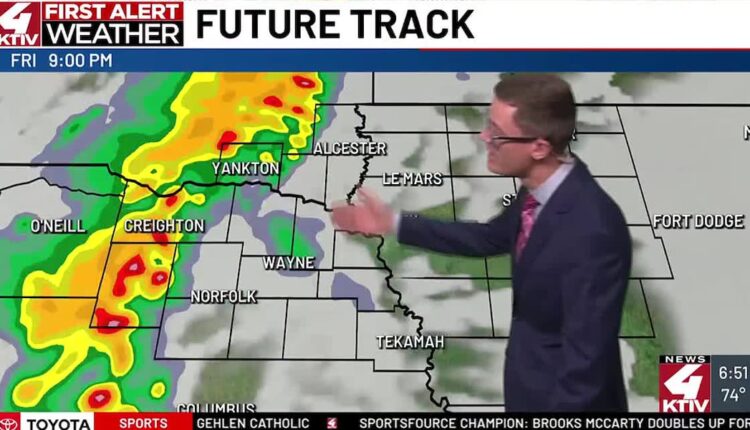 Independence Day will be dry until storms roll in during the evening