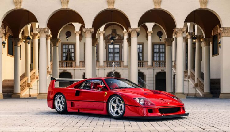 Esta Ferrari F40 vai a leilão e pode ser a mais cara do mundo