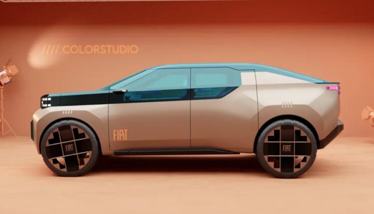 Novo Fiat Fastback é flagrado em testes na Europa com visual inspirado no Grande Panda