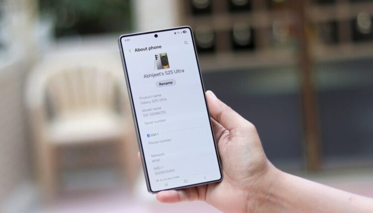 galaxy s25 ultra review – phone info