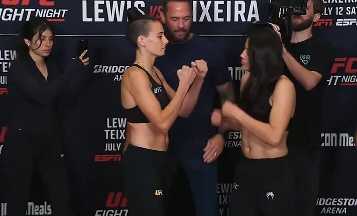 Melissa Martinez and Fatima Kline, UFC Nashville