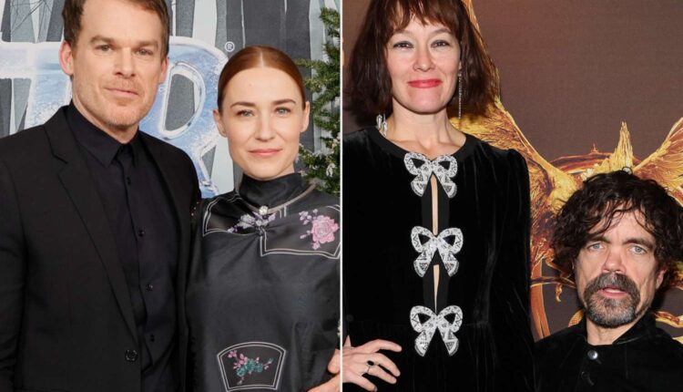 Michael C. Hall and Morgan Macgregor attend the world premiere of