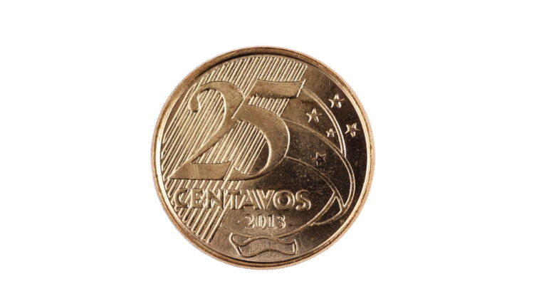 Erro raro em moeda de 25 centavos chama atenção de colecionadores