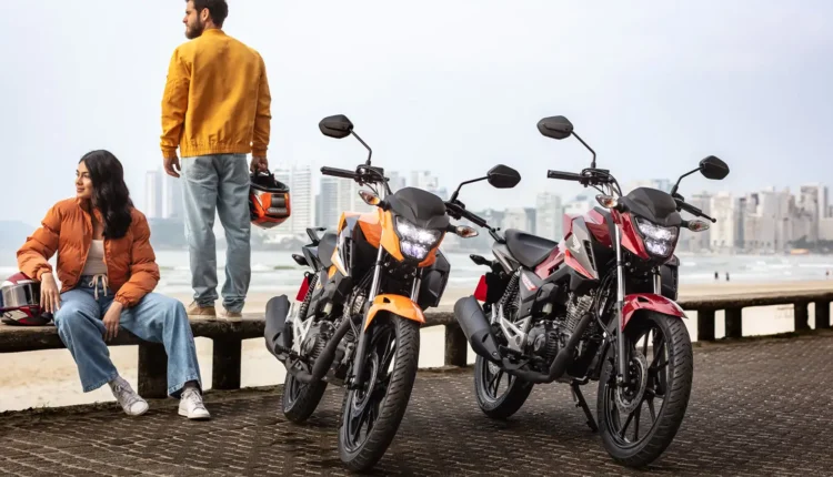 As motos mais vendidas do Brasil até dia 25 de julho de 2025