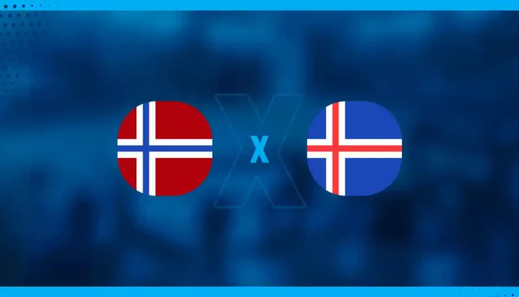 Bandeiras de Noruega x Islândia