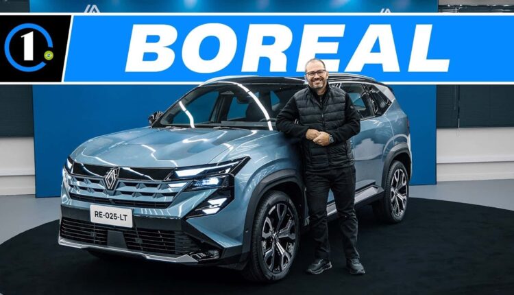 Renault Boreal é revelado apostando em tecnologia e luxo