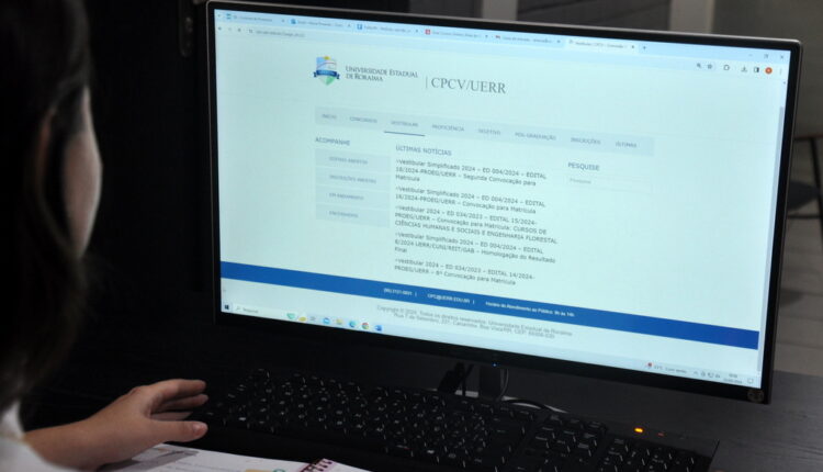 Uerr prorroga inscrições para seletivo de professores horistas em Boa Vista e Rorainópolis