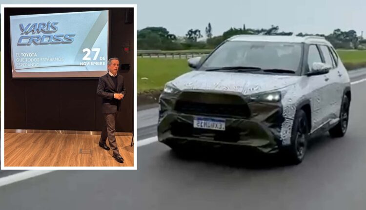 Toyota Yaris Cross chega ao Brasil em outubro com versão híbrida flex