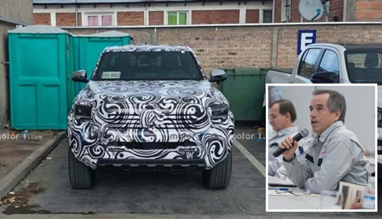 Toyota testa picape média híbrida na Argentina e não é a Hilux