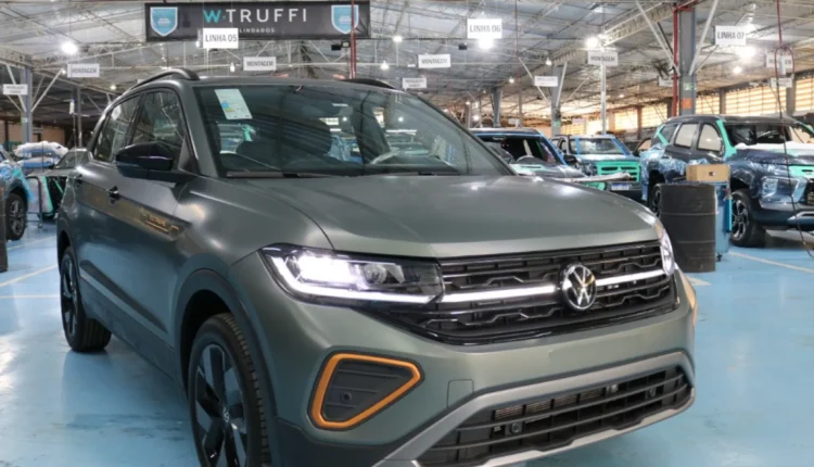 Volkswagen T-Cross deixa Creta para trás e lidera SUVs em julho