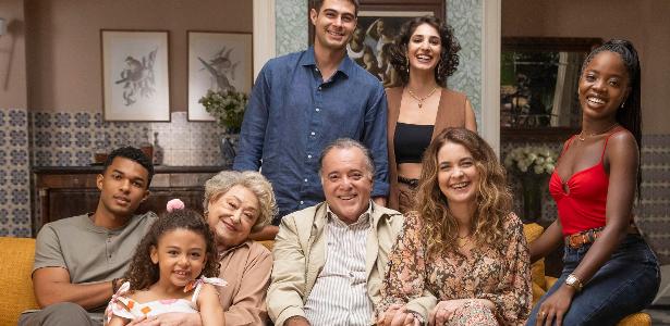 A família de Abel (Tony Ramos) em