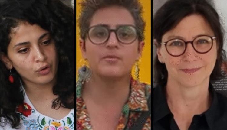Ativistas palestinas participam de encontro no Recife, nesta quinta-feira (3)