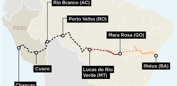 Brasil e China firmaram parceria para estudos sobre proposta de ferrovia
