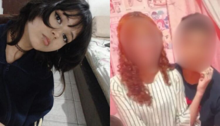 casal de adolescentes e Nicolly Pógere