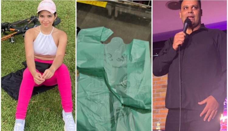 Caso Raíssa: Humorista usou sacola para cobrir a cabeça da jovem