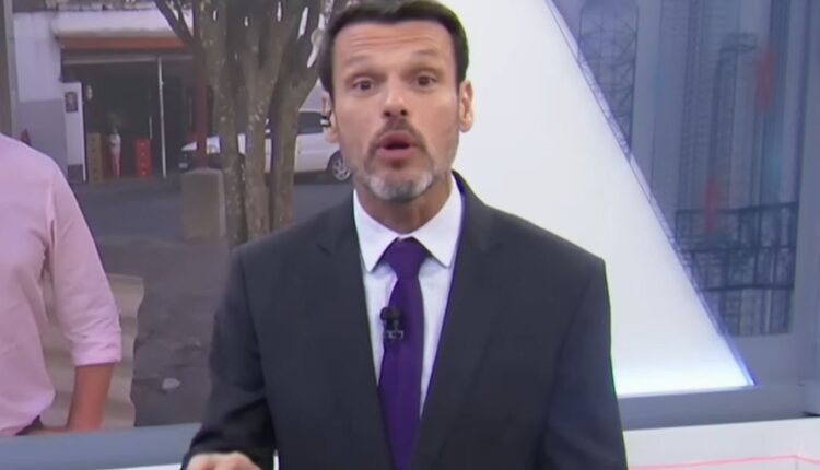 Jornalista que empurrou repórter da Record ganha destaque no Brasil Urgente · Notícias da TV