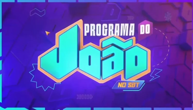 Logomarca do Programa do João no SBT. Foto: Reprodução