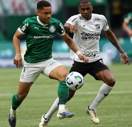 Palmeiras vira sobre Ceará com gols de Flaco López no Brasileirão