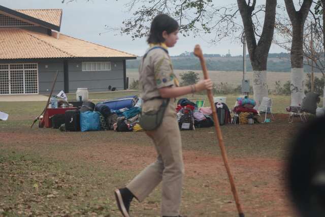 Acampamento reúne 600 escoteiros em Campo Grande nesse domingo, 24 de agosto