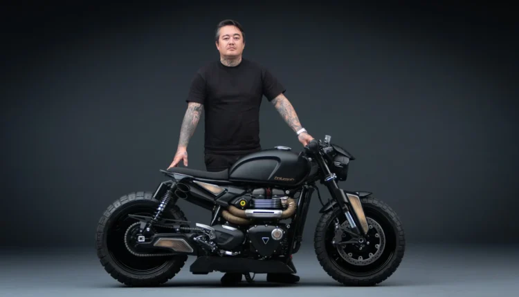 Brasileiro vence concurso da Triumph com Speed Twin 1200 customizada