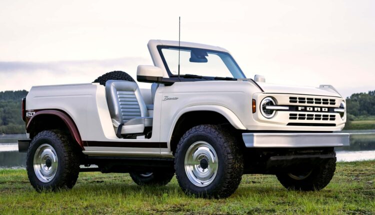 Ford Bronco Roadster Concept prova que a verdadeira beleza está na simplicidade