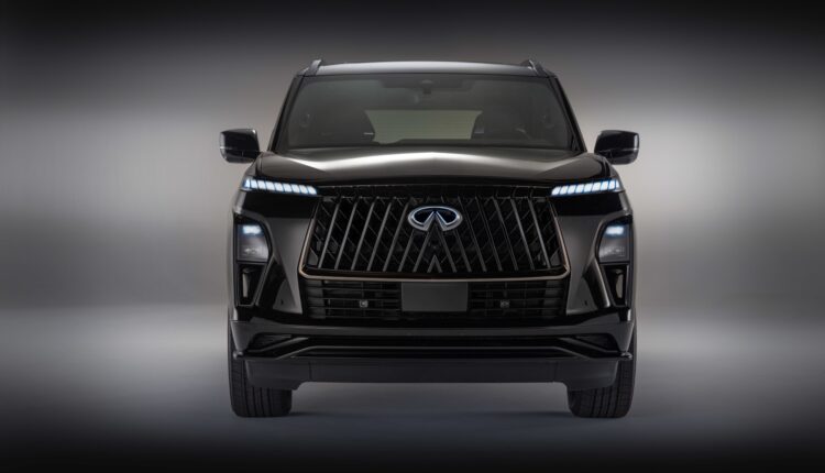 Infiniti QX80 2026 ganha versão Sport com visual escurecido e interior exclusivo