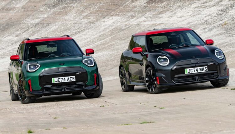 Mini estreia JCW E e JCW Aceman E no Brasil com potência de 231 cv