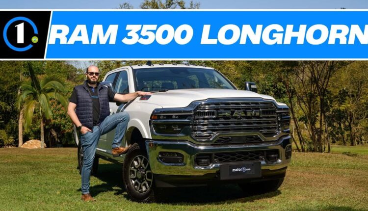 RAM 2500 e 3500 2025 ganham mais potência e tecnologia