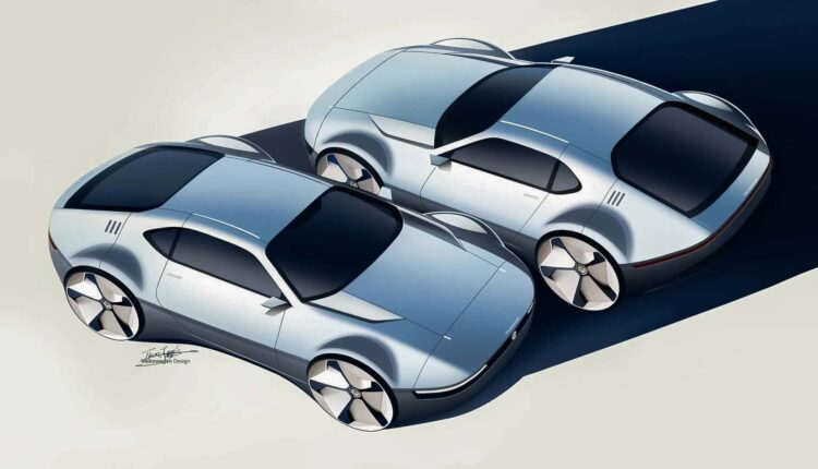 No exterior, VW quase fez um SP2 elétrico moderno com inspiração no projeto brasileiro