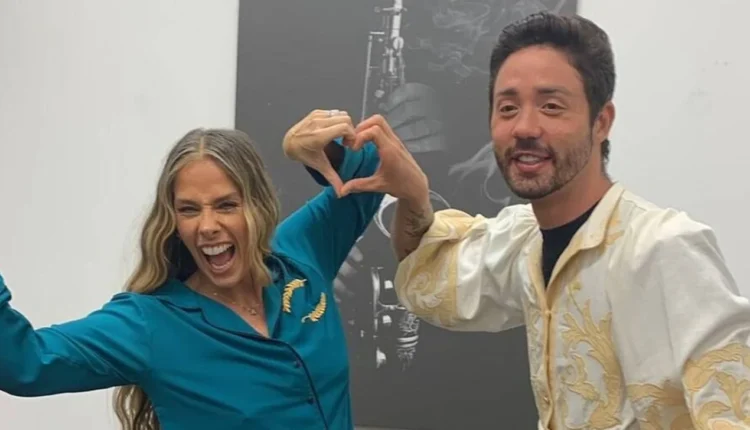 Adriane Galisteu e Rico <strong>Melquiades. Foto: Reprodução/Instagram</strong>