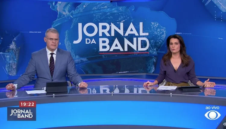 Âncoras do Jornal da Band. Foto: Reprodução/Band