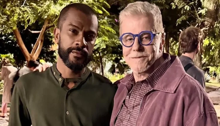 Samuel de Assis e Miguel Falabella. Foto: Reprodução/Instagram