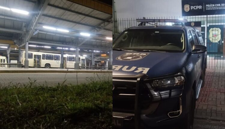 foto do terminal onde o homem furtou um ônibus