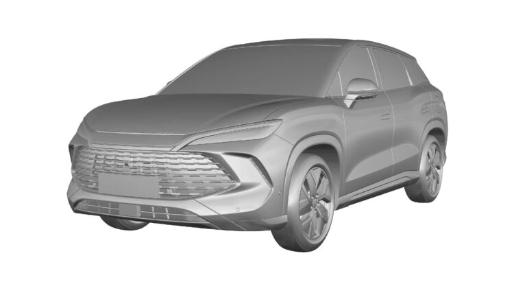 BYD registra visual inédito para King e Song no Brasil