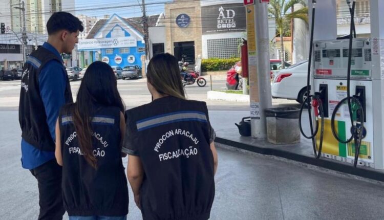 Gasolina comum ultrapassa R$ 7 em Aracaju, aponta Procon
