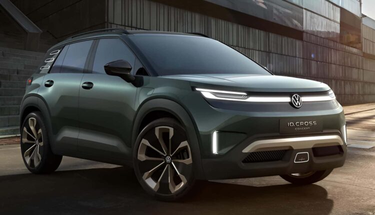 VW revela o conceito ID. Cross, SUV elétrico com porte de T-Cross