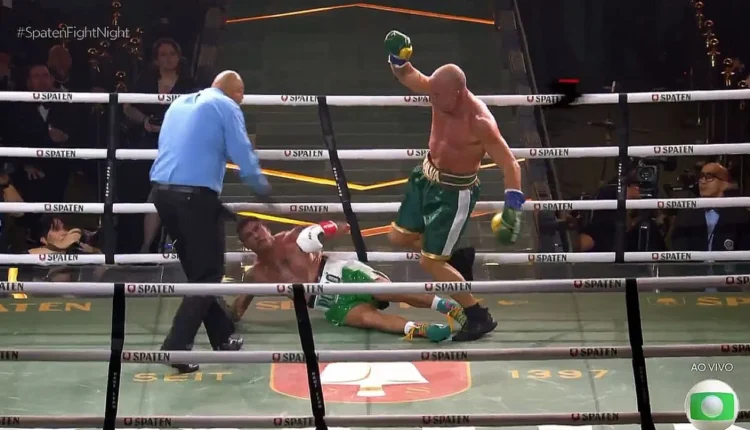 Spaten Fight Night na Globo. Foto: Reprodução/Globo