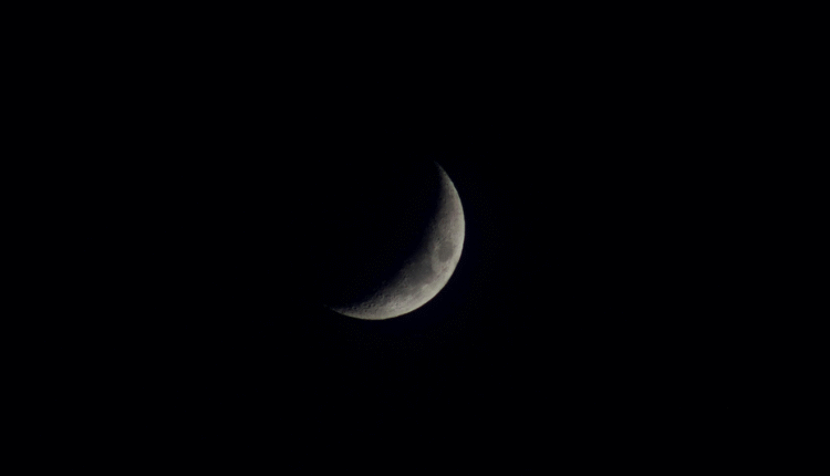 Imagem ilustrativa da lua nova.