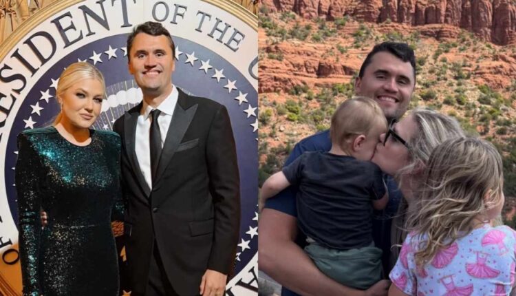 Charlie Kirk e esposa