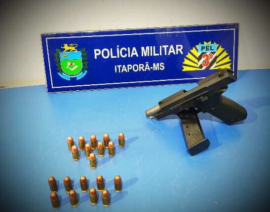 suspeito tinha 19 passagens e arma