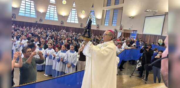 Bispo destaca o valor de servir na celebração do Dia de Nossa Senhora Aparecida