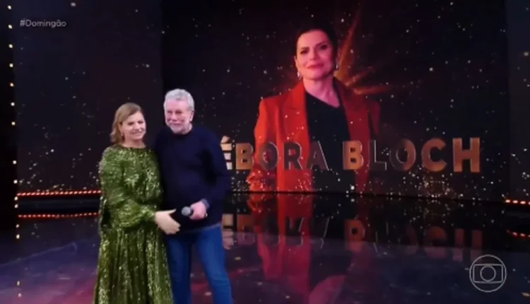 Debora Bloch no Domingão com Huck. Foto: Reprodução/Globo