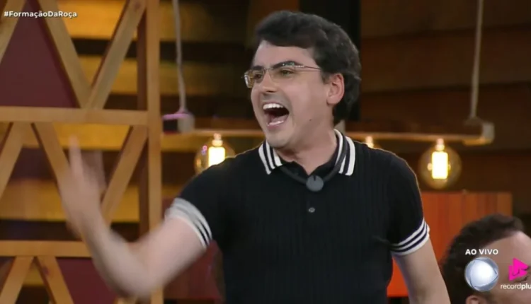 Dudu Camargo em A Fazenda 17. Foto: Reprodução/Record