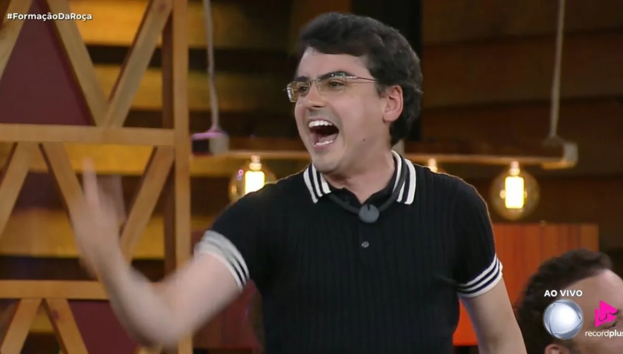 Dudu Camargo em A Fazenda 17. Foto: Reprodução/Record