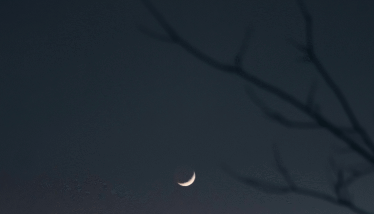 Imagem ilustrativa da lua nova.