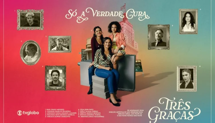 Três Graças. Foto: Divulgação/Globo