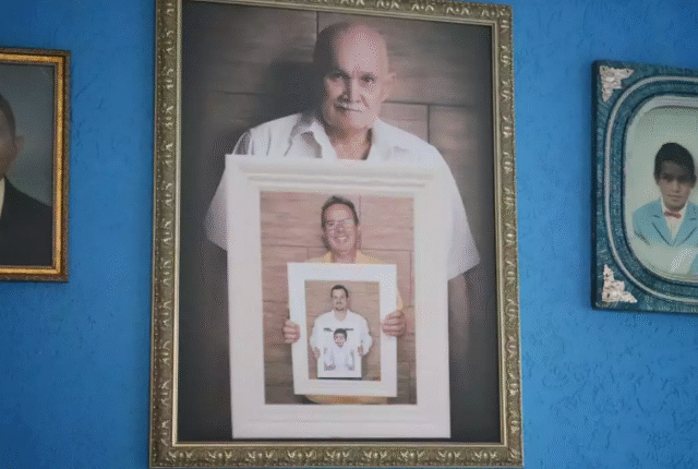 presente emocionante une família em MS