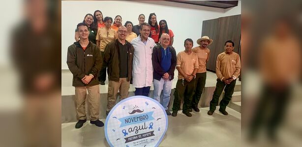 Parque Vila Velha recebeu ação de conscientização sobre o Câncer de Próstata