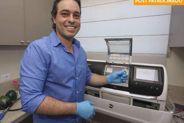 Tecnologia faz dente nascer em horas e elimina espera por próteses dentárias